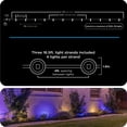 thumbnail image 7 of Enbrighten VIBE Wi-Fi LED Eternity Landscape Lights, 50ft., 12 LEDs, 7 of 7