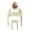 Light Yellow, variant on Ktaxon Kids Play Makeup Vanity Set with 3-Color Light, Girls Vanity Dresser Desk with Matching Stool, White