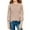 Brown, variant on ITSAME Girls Long Sleeve Shirts, Solid Color Round Neck Casual Rib Knit Top Orange 11T