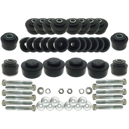 - Auto Pro USA BM1023KIT Body Mount Bushing/Hardware Set; 1968-1972 Chevy Chevelle Convertible