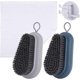 thumbnail image 1 of 2PCS Nail Brush, Heavy Duty Nail Brushes with 1 Self-adhesive Hook and 1 Towel, Ideal to Clean Dirt Grime And Grease which Under Nail, Firm Strong Bristles For Use on Fingernails And Toenails, 1 of 5