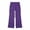 pants 35#Purple, variant on WAYUTE High Waist Soft Stretch Girls Leggings with Pockets Comfortable Trousers for Toddler Kids Playwear Casual Outings