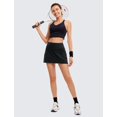thumbnail image 3 of Falda CRZ YOGA Plisada para Tenis con Bolsillos Negra, 3 of 7