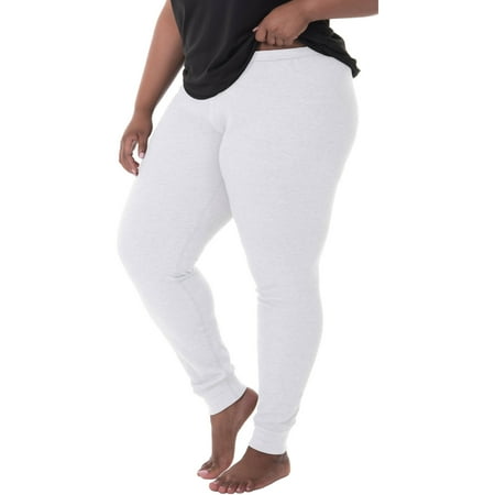 Fit for Me by Fruit of the Loom Women's Plus Waffle Thermal Underwear Pant