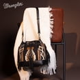 thumbnail image 6 of Wrangler Hobo Bags for Women Designer Bucket Purses Western Shoulder Handbags, Black, 6 of 7
