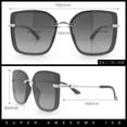 thumbnail image 5 of Polarized Womens 90s Glamour Butterfly Designer Sunglasses Burgundy - Smoke, 5 of 8