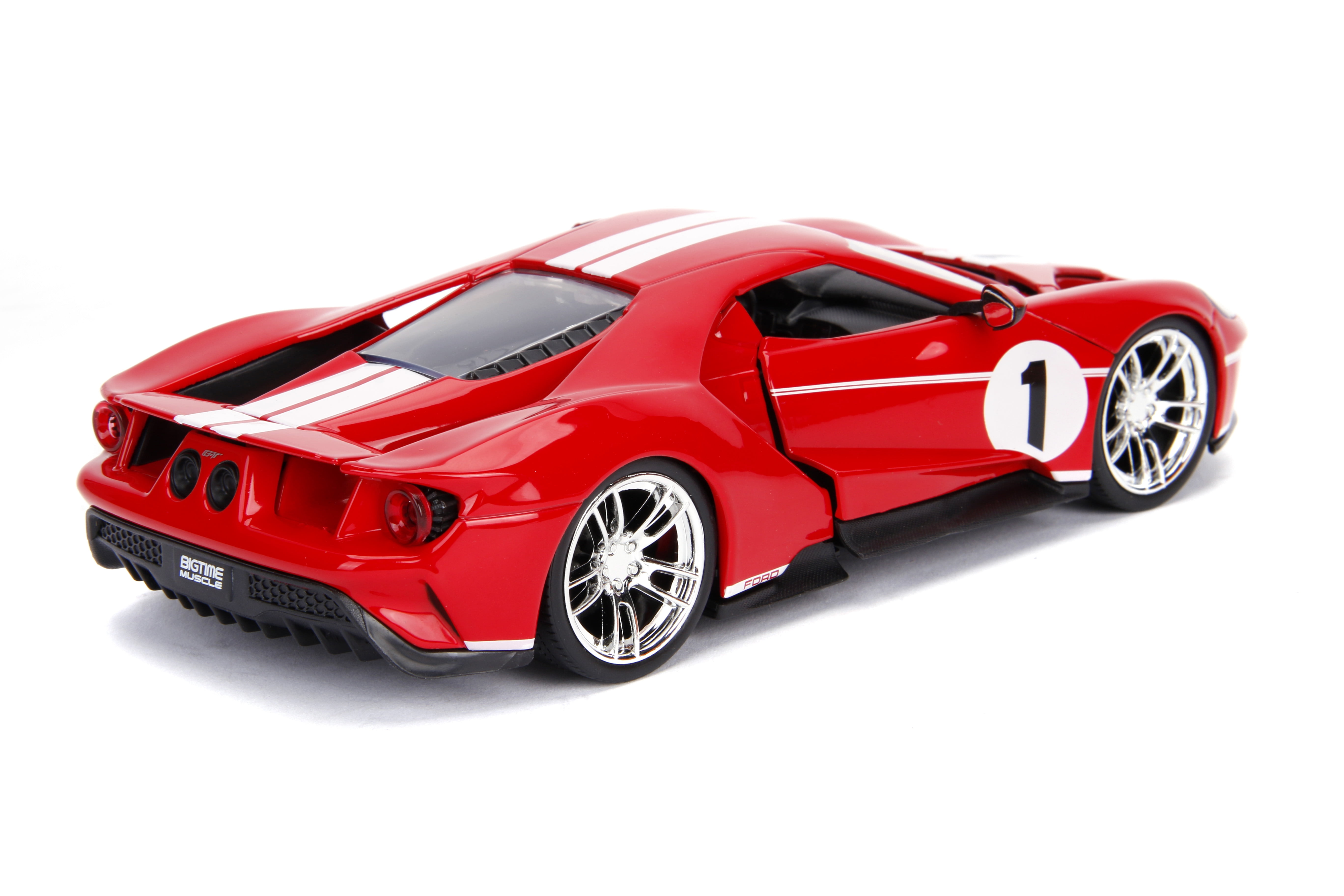 Big Time Muscle Ford 1:24 Scale '17 Ford GT Toy Car Play Vehicle(Selections May Vary)