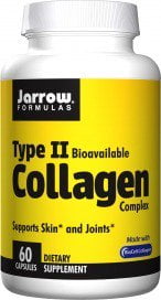 Jarrow Formulas Type 2 Collagen, Supports Skin and Joints, 500 mg, 60 Caps