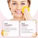 thumbnail image 4 of Brightening Cleansing Pads, Kojic Cleansing Pads Helps Balance Skin Oil And Water Hydrating Remove Excess Keratin From The Body'S Skin（40PC） 10ml, 4 of 5