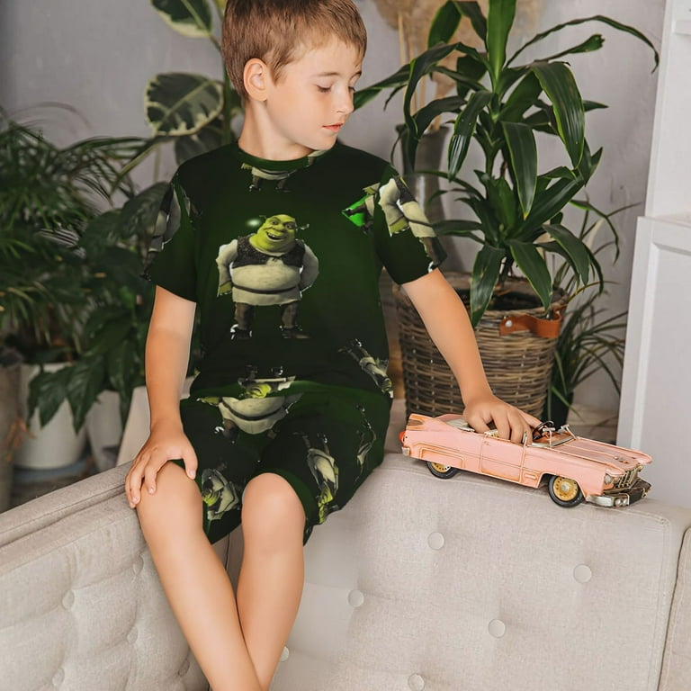 Shrek pajamas for toddlers hotsell