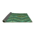 thumbnail image 2 of Ahgly Company Indoor Rectangle Southwestern Turquoise Blue Country Area Rugs, 8' x 10', 2 of 4