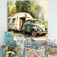 thumbnail image 2 of Designart Vintage Camping Decor Canvas Wall Art, 2 of 5