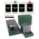 thumbnail image 3 of Caja de Baraja de Cartas, Caja de Cartas Premium con Bandeja para Dados, Caja de Almacenamiento para Baraja de Cartas para Juegos Deportivos, Color Verde, 3 of 7