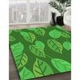 thumbnail image 2 of Ahgly Company Indoor Rectangle Patterned Green Area Rugs, 4' x 6', 2 of 6