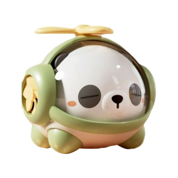 Juguetes educativos para bebés Silbato musical para bebés Helicóptero panda para niños pequeños Aprendizaje y uso en interiores