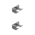 thumbnail image 1 of Estante de baño Wosthever práctico sin perforar gris estilo simple 2Conjunto, 1 of 6