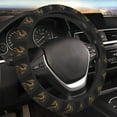 thumbnail image 5 of Gukieu Golden Dragon Tattoo Art Print Elastic Steering Wheel Cover, Anti-slip and Sweat-proof Car Steering Wheel Protector Cover for Cars, Vans, Trucks Car Accessories, 5 of 6
