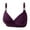 Purple, variant on nerohusy Womens Bra No Underwire,Wireless Push Up Bra for Women Soft Support No Underwire Bras Adjustable Comfortable Wire Free Bralette Everyday Wear,Beige,M