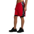 thumbnail image 2 of And1 Men's and Big Men's Jump Shot 10" Shorts, up to Size 5XL, 2 of 4