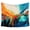 Modern, variant on Colorful Boho Sun Tapestry, Motivational Sunshine Tapestry Wall Hanging, Boho Abstract Sun Sunshine Wall Blanket Decor for Home Living Room Bedroom, 50x60 Inch