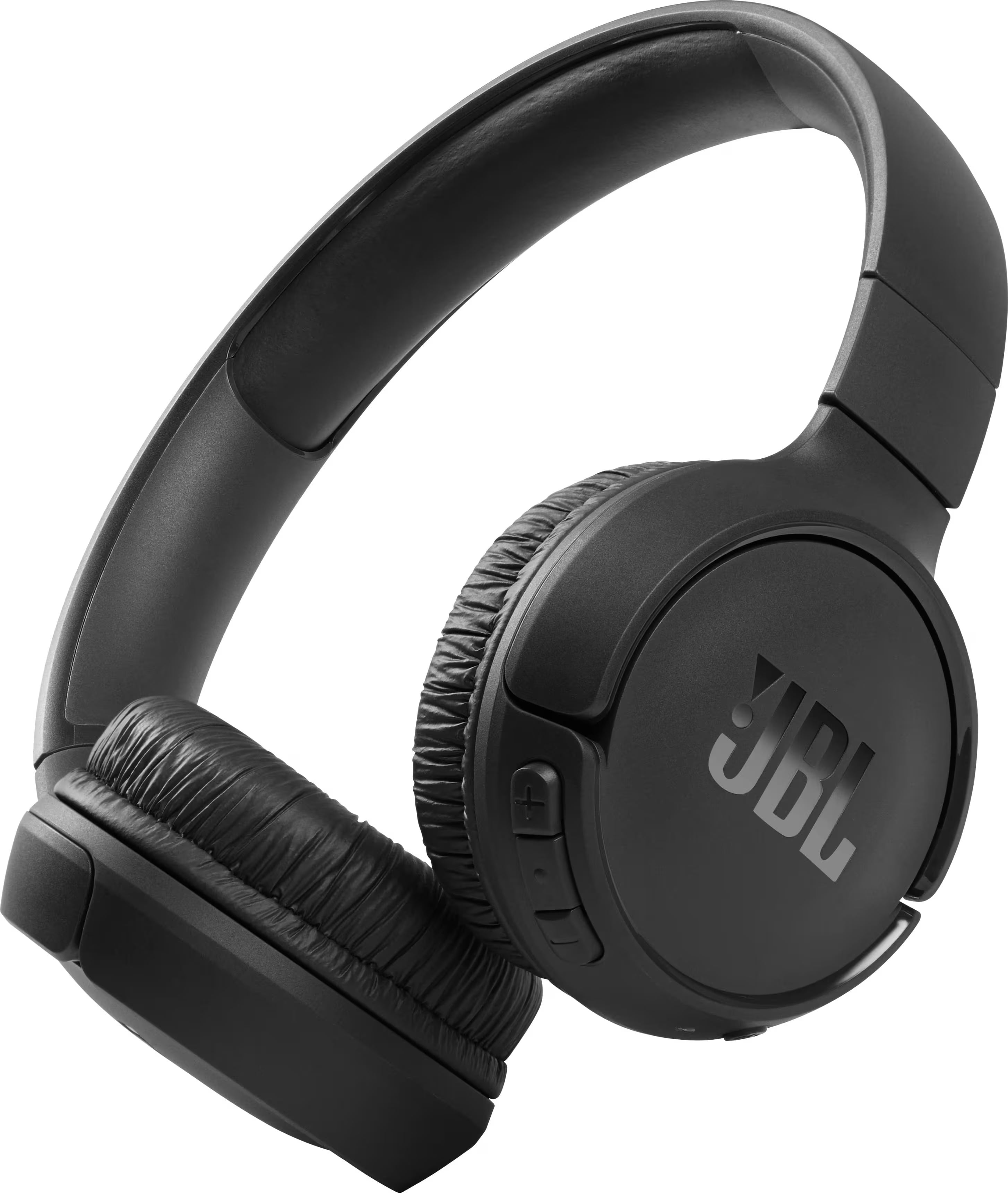 JBL Tune 510BT Wireless Bluetooth On-Ear Headphones with Mic & Pure Bass Stereo Sound - Black - Voice Assistant - With Cleaning Cloth - Sold without manufacturer warranty