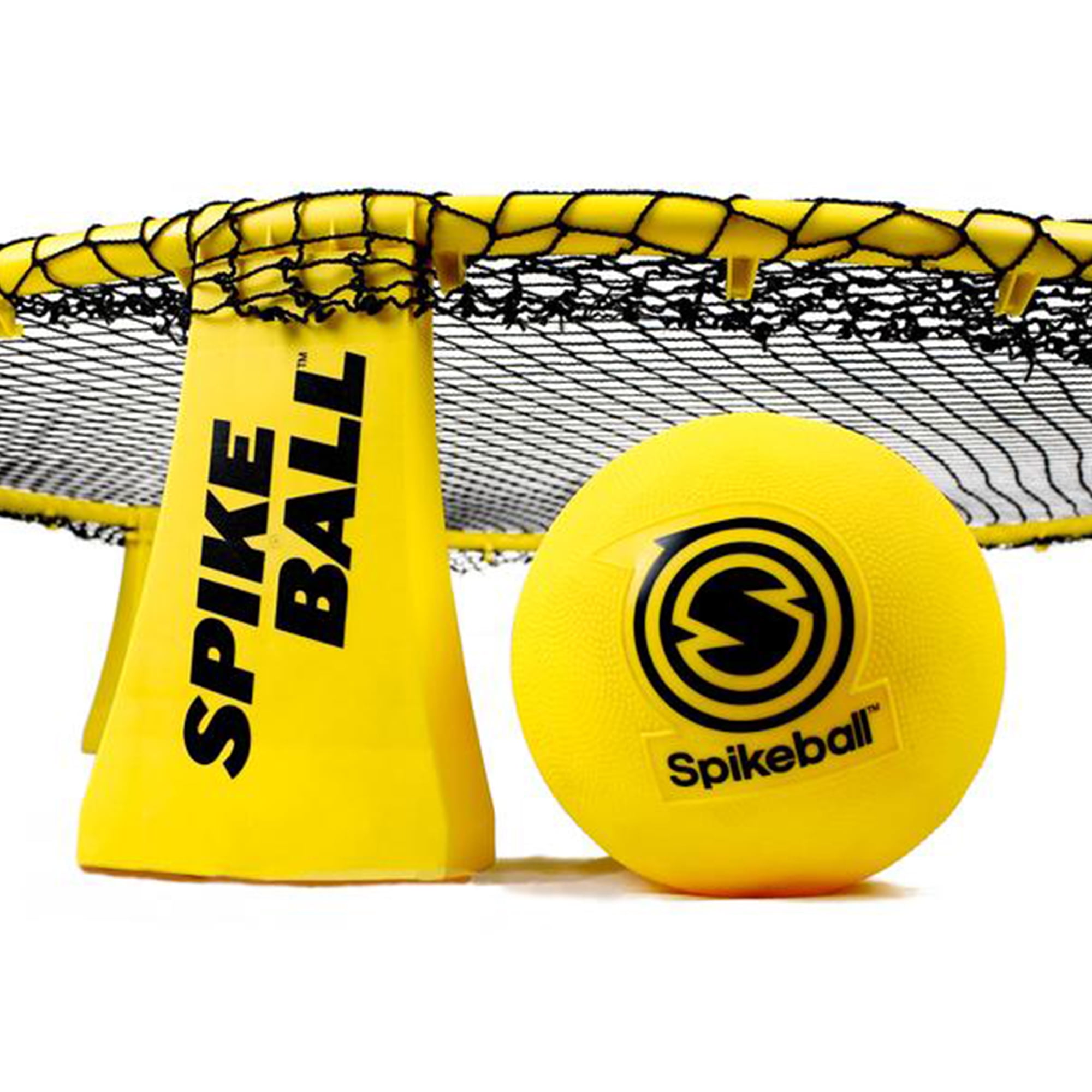 Spikeball Portable Rookie Edition Kit w/ Playing Net & Balls for