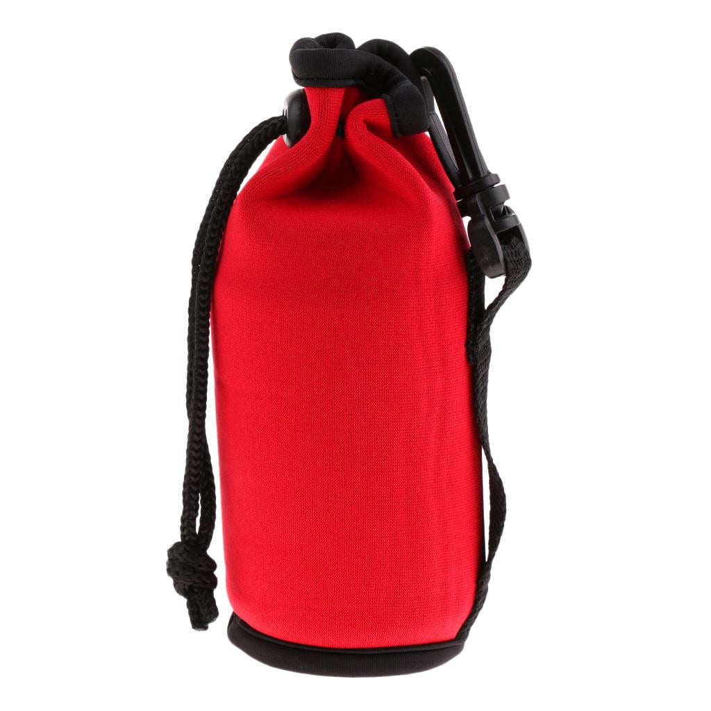 4pcs Portable Neoprene Water Bottle Sleeve Cooler Carrier Cover Backpacking