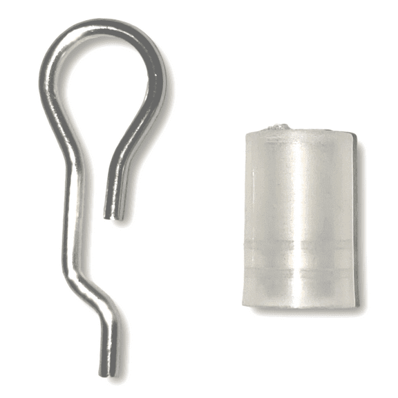 Tilt Wand Wire and Plastic Sleeve for Horizontal 1 inch Mini Blinds