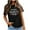 Black 1, variant on Mother's Day Tees Women's Graphic Short Sleeve Shirts Letter Print Cute Crew Neck Casual Summer Loose Tops (XL, White 1)