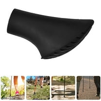 HOMEMAXS 4pcs Heavy Duty Silicone Walking Stick Tip Covers Non-Slip Crutch Bottom Caps Trekking Pole Tips Replacement Pad Walking Cane Protective Cover