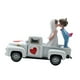thumbnail image 3 of Decoración de camioneta vintage para el Día de San Valentín, modelo de camioneta, escritorio para el hogar con puertas que se abren. Estilo A, 3 of 9