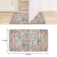 thumbnail image 6 of Bohemian Light Orange Ethnic Pattern Rug Door Mat 30 X 17 Inch Welcome Doormat Indoor Outdoor Entrance Floor Mat Non Slip Spring Summer Decor Rubber Mats, 6 of 6