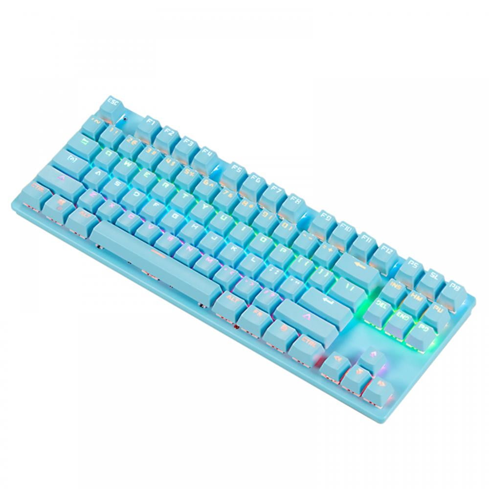Sonbest Wired Gamer Mechanical Keyboard, 87 keys, 9 Modes,RGB, USB