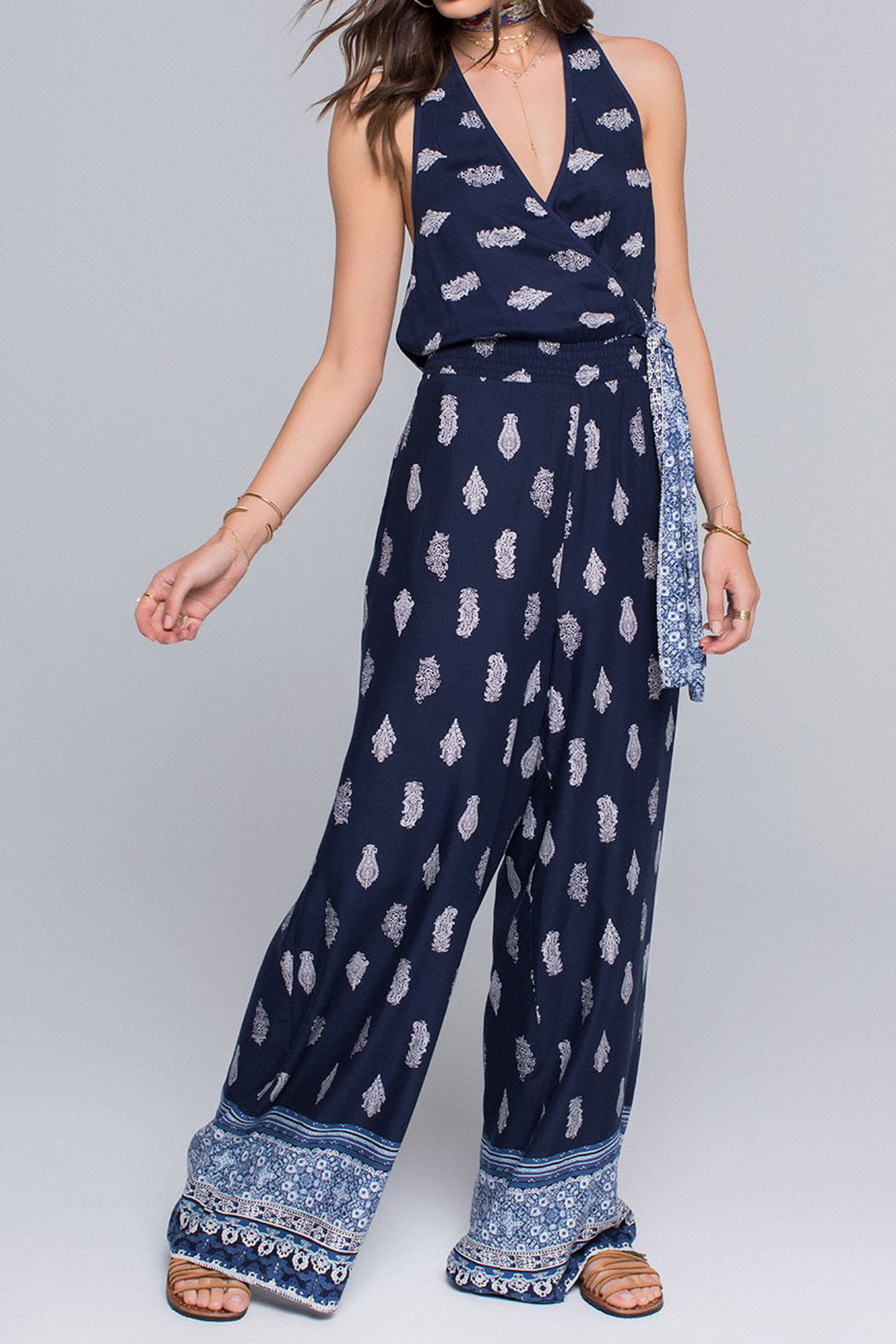 Breah Bandana Jumpsuit