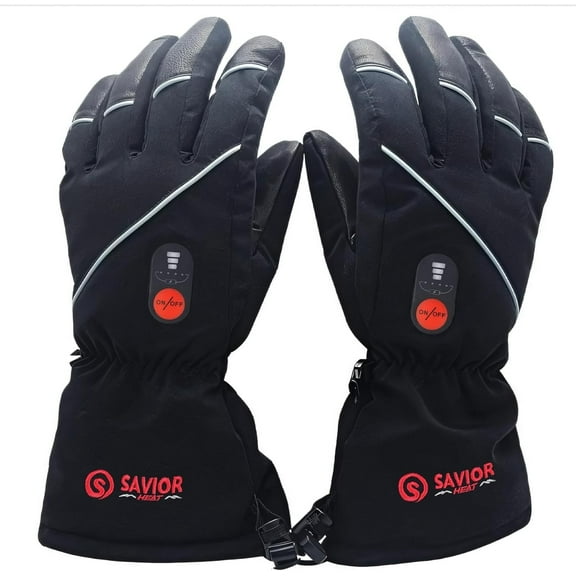 Savior Heated Gloves for Men and Women,Rechargeable Heated Electric Gloves,Suitable for Winter Outdoor Work,Skiing,Cycling,Running,Hiking,etc.