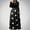 Black Dresses for Women, variant on SMihono Fashion Maxi Dresses for Women Vintage Long Dress Party Dress Crewneck Polka Dot Print Patchwork Spring Dress Beige 8