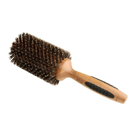 - Professional Length Round Extra Large Brush 100% Pure Boar Bristles Bass Brushes 1 Brush