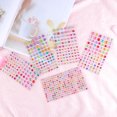 thumbnail image 3 of 5 Sheets DIY Acrylic Rhinestone Beads Set Crystal Gem Sticker for DIY Craft Scrapbooking, 3 of 7