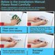 thumbnail image 5 of Chrome Door Handle Cover Refit Car Accessories Stickers Decoration for MK3 SL 2010-2015, 5 of 5