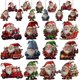thumbnail image 3 of Juego de 12 o 24 piezas de gnomos navideños de madera creativos, decoración pequeña para colgar en el árbol de Navidad, juego de placas de madera, 3 of 5