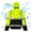 Green, variant on High Visibility Safety Waterproof Bomber Jacket for Women Men, Hi Vis Reflective Winter Construction Jacket, Class 3, Green, Large