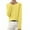Yellow 1, variant on Aobny Fashion Tops for Woman Sweater White Solid Long Sleeve Crew Neck Knitted Pullover Juniors Tops Elegant