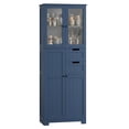 thumbnail image 6 of Homfa Kitchen Pantry Storage Cabinet, 67" Pantry Cabinet with Doors and Removable Drawers, Freestanding Cupboard for Dining Room, Blue, 6 of 6