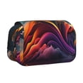thumbnail image 1 of Easygdp Colorful Abstract Wave Motion para Estuche de Lápices con Tapa Flip, Suministros de Oficina y Universidad para Adolescentes y Adultos, 1 of 7
