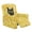 Cat Lemon, variant on Xoenoiee Turtle Wood Paint Splatter Print Recliner Chair Cover Stretch Sofa Slipcover Sofa Cover 4-Pieces Furniture Protector Couch Cover with Elastic Bottom