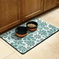 thumbnail image 3 of Floral Dog Food Mat with Cute Daisy and Wildflower Artwork, Durable Non-Slip Pet Feeding Mat for Spring Summer Feeding Area, 3 of 7