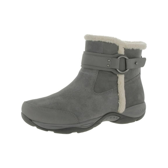 Easy Spirit Womens Elinor Suede Faux Fur Lined Winter & Snow Boots