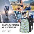 thumbnail image 6 of Daiia Cute Floral Frog Backpack for Men and Women -Durable Backpack Large Capacity, Water-Resistant Bag with Adjustable Straps and Laptop Compartment, 6 of 7