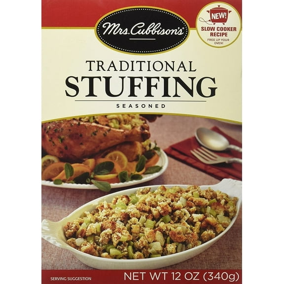 Mrs. Cubbison's Traditional Seasoned Stuffing (Pack of 4)