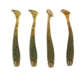 thumbnail image 3 of Se?uelos de pesca Bass Worm Bait 50PCS Cola de paleta Ecomeon, 3 of 6